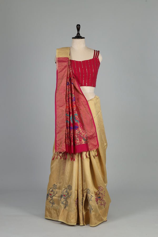 Jacquard Silk Saree