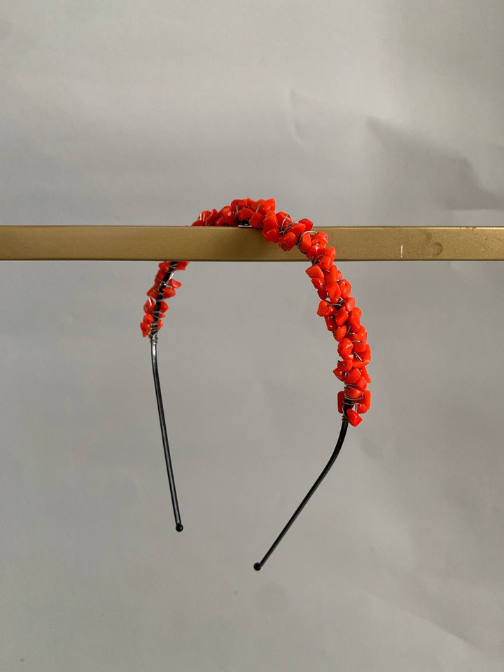 Red Headband - AJA CREATION 